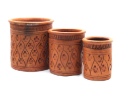 Flower Pot Set — 3 pcs