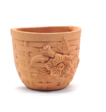 Terracotta Hanging Pot — Medium